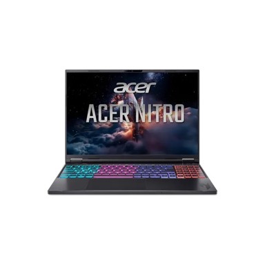 ACER Laptop Nitro 16 AN16-A91-R48M / AMD Ryzen 9 9955HX3D, 16", 2560 x 1600, 16 GB, 1 TB SSD, Windows 11 Home, crna